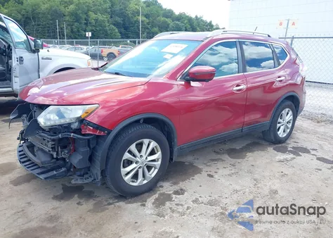 2016 Nissan Rogue Sv from USA, damaged, VIN 5N1AT2MVXGC835573